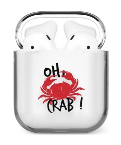 قاب شفاف ایرپاد وینا مدل Oh Crab!