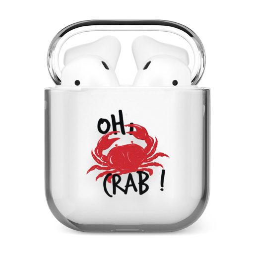 قاب شفاف ایرپاد وینا مدل Oh Crab!