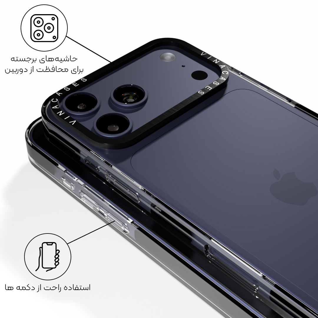 قاب ضد ضربه آیفون وینا مدل Basic - Image 2