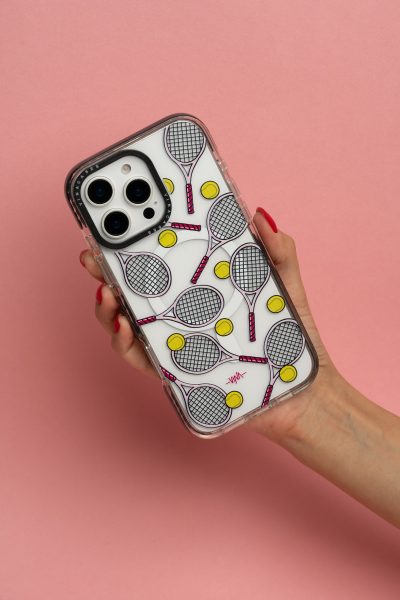 قاب آیفون ضد ضربه برای آیفون 16پرومکس با طرح چاپی تنیس