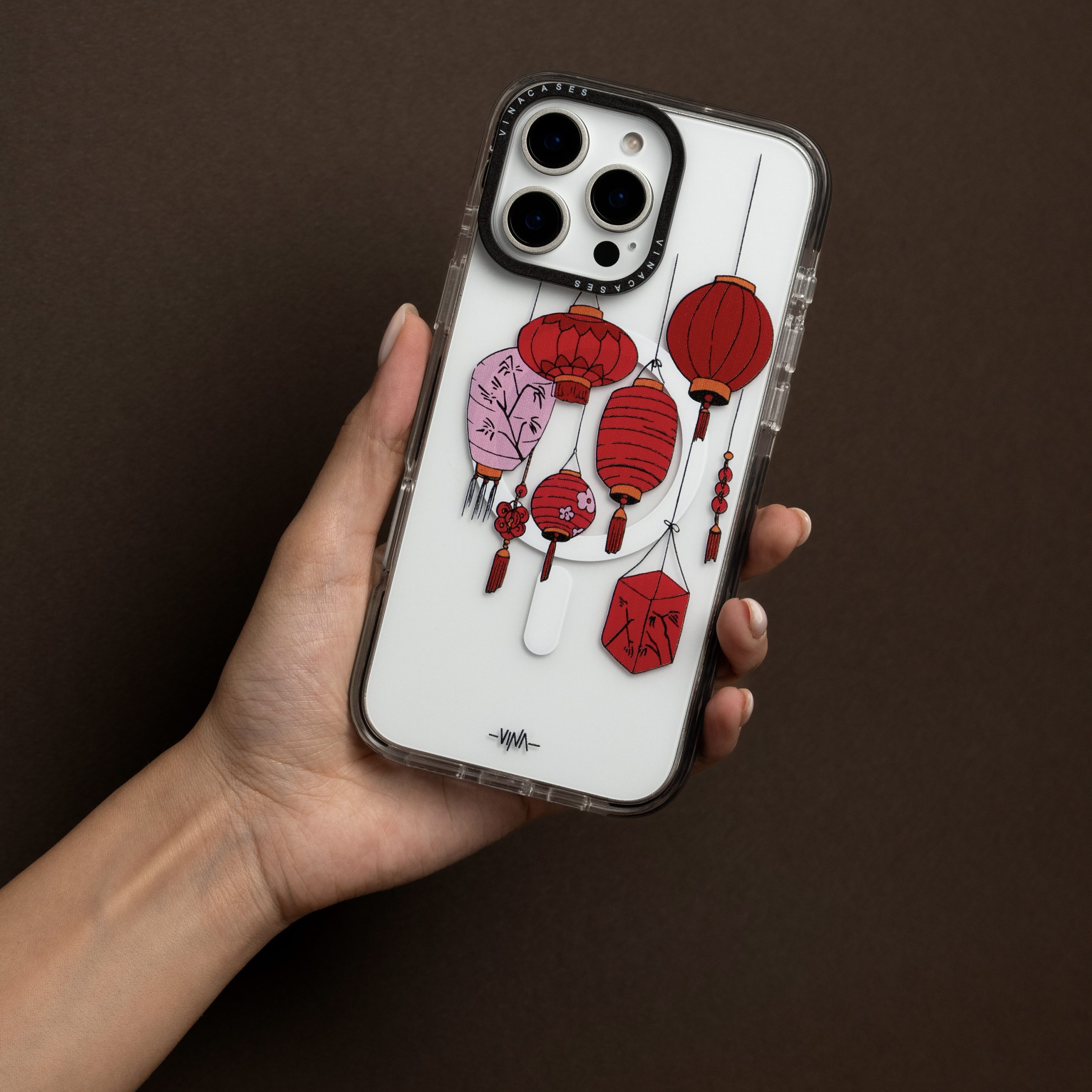 قاب مگسیف ضد ضربه آیفون وینا مدل Chinatown - Image 10