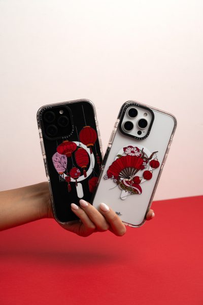 قاب ضد ضربه آیفون 16 پرو مکس با محافظ دوربین و لبه‌ برجسته
