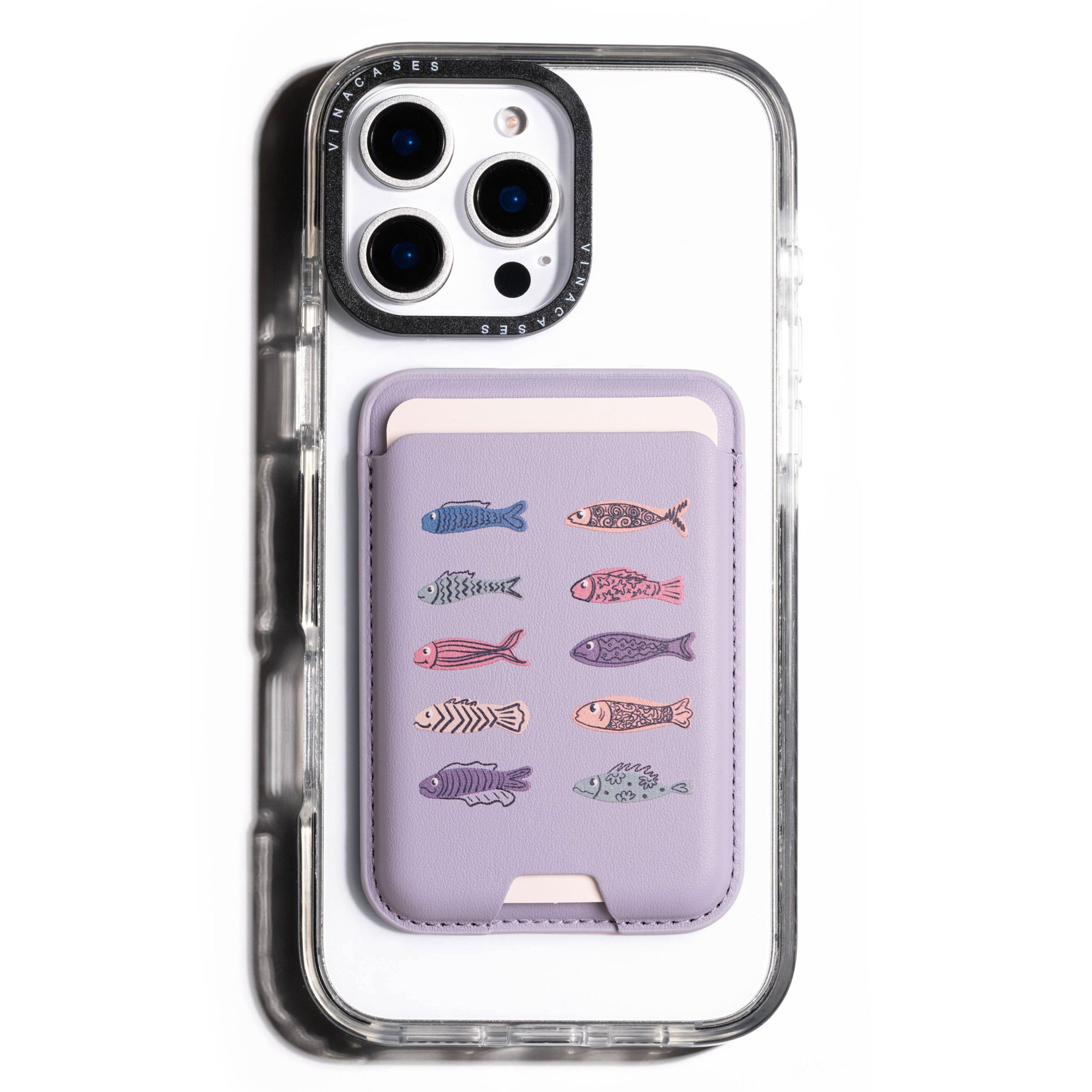 جاکارتی مگسیف چرمی یاسی مدل Fish - Image 2