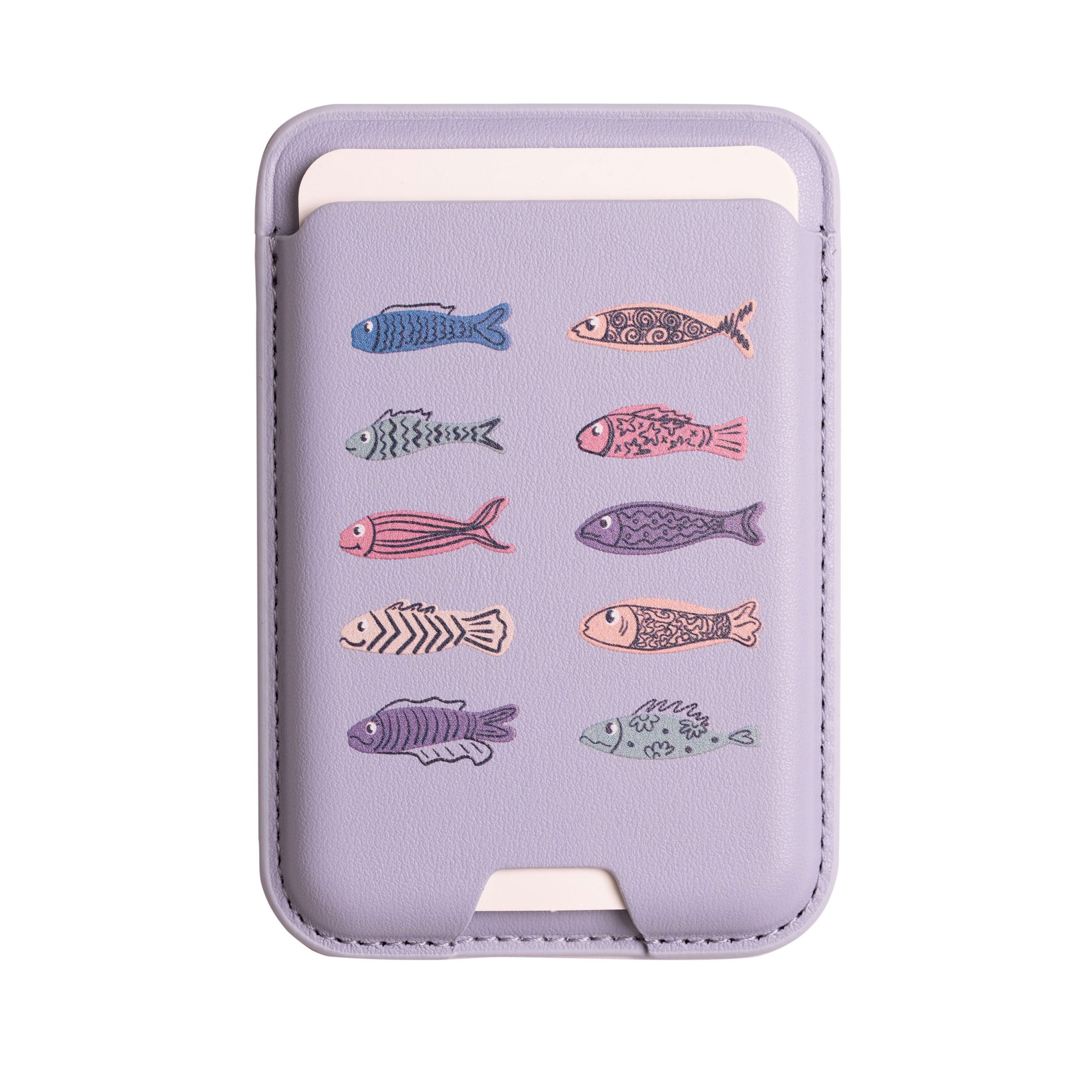 جاکارتی مگسیف چرمی یاسی مدل Fish