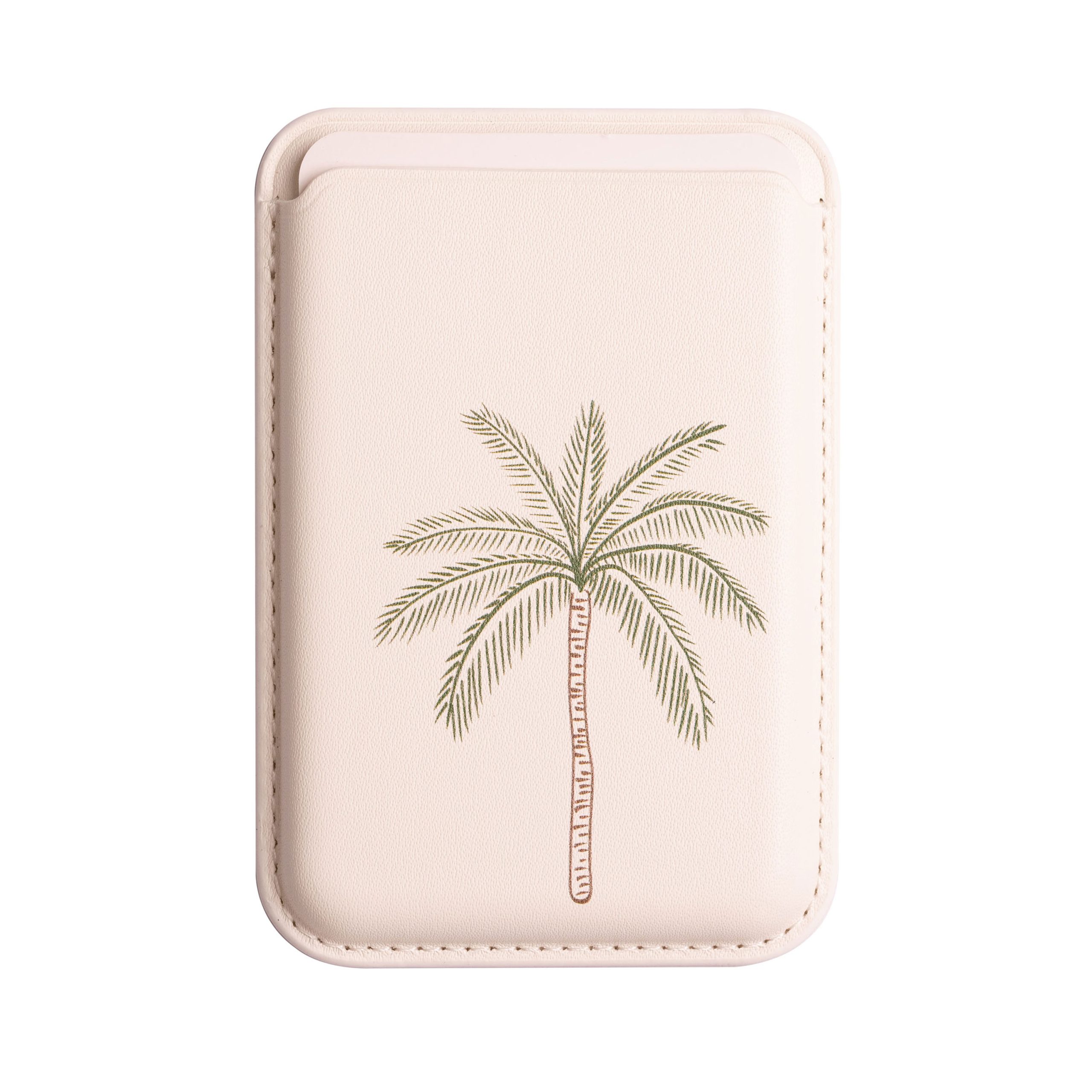 جاکارتی مگسیف چرمی سفید مدل Palm