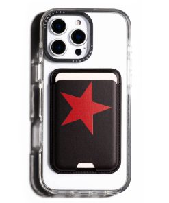 Alternative view of جاکارتی مگسیف چرمی مشکی مدل Vina x Vace - Red Star