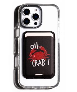 Alternative view of جاکارتی مگسیف چرمی مشکی مدل Oh Crab