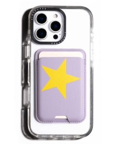 Alternative view of جاکارتی مگسیف چرمی یاسی مدل Vina x Vace - Yellow Star