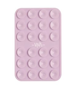 نگهدارنده چسبونکی سیلیکونی موبایل رنگ بنفش یاسی