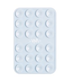 نگهدارنده چسبونکی سیلیکونی موبایل رنگ آبی کمرنگ