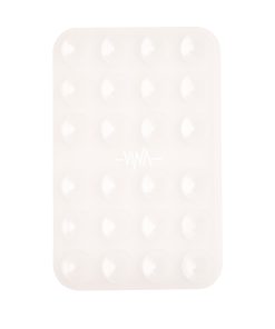 نگهدارنده چسبونکی سیلیکونی موبایل رنگ سفید شفاف