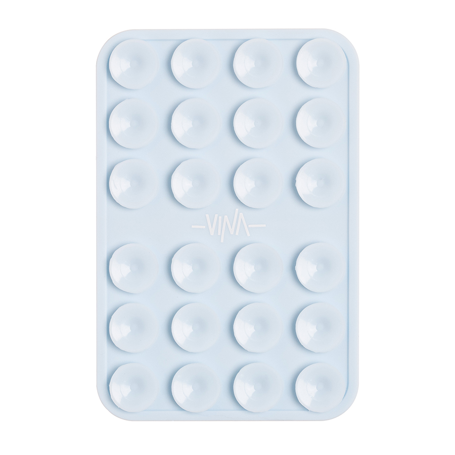 نگهدارنده چسبونکی سیلیکونی موبایل رنگ آبی کمرنگ