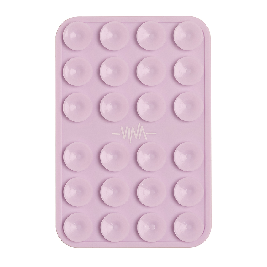 نگهدارنده چسبونکی سیلیکونی موبایل رنگ بنفش یاسی