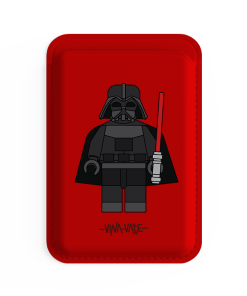 جاکارتی مگسیف چرمی قرمز مدل Vina x Vace - Darth vader