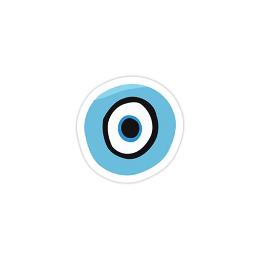 استیکر وینا مدل Evil Eye Light Blue