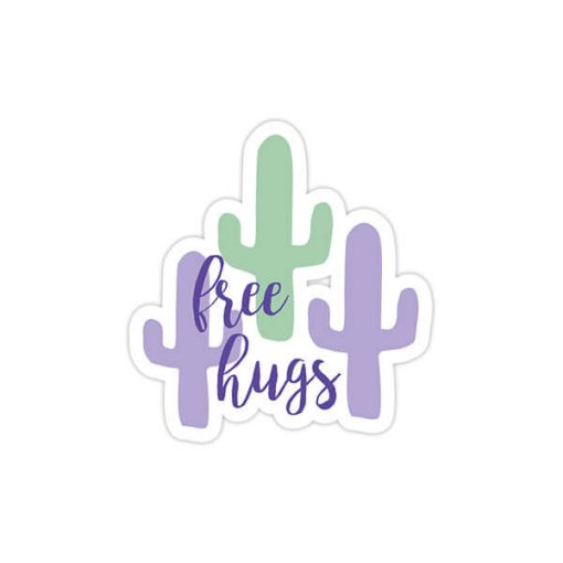 استیکر وینا مدل Free Hugs