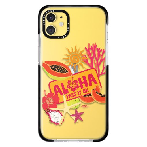 قاب ضد ضربه آیفون وینا مدل Tropical Aloha - Image 33