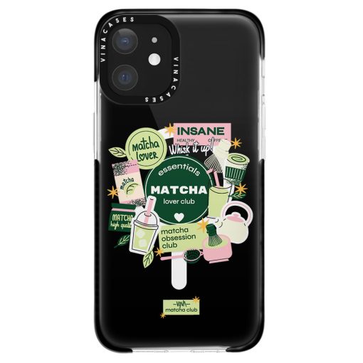 قاب مگسیف ضد ضربه آیفون وینا مدل Matcha Club - Image 23