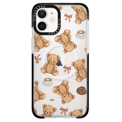 قاب مگسیف ضد ضربه آیفون وینا مدل Teddy Bears - Image 22