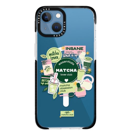 قاب مگسیف ضد ضربه آیفون وینا مدل Matcha Club - Image 17