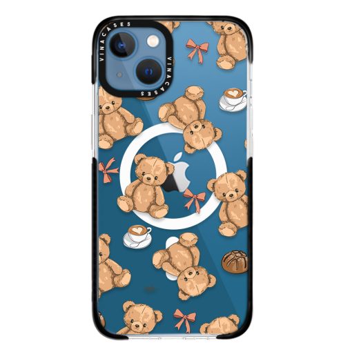 قاب مگسیف ضد ضربه آیفون وینا مدل Teddy Bears - Image 17