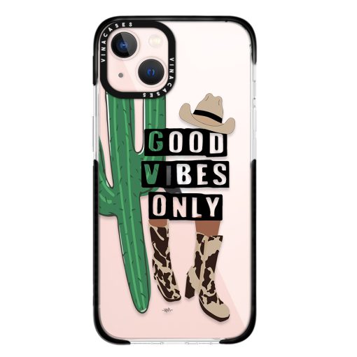 قاب ضد ضربه آیفون وینا مدل Good Vibes And Boots - Image 15