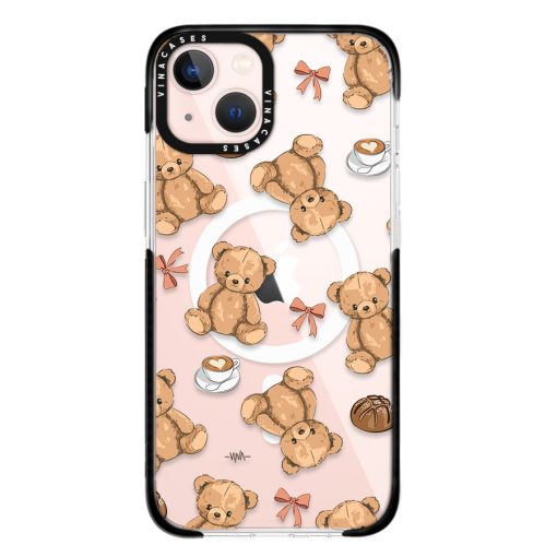 قاب مگسیف ضد ضربه آیفون وینا مدل Teddy Bears - Image 16
