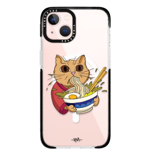 قاب مگسیف ضد ضربه آیفون وینا مدل Chinese Cat - Image 15