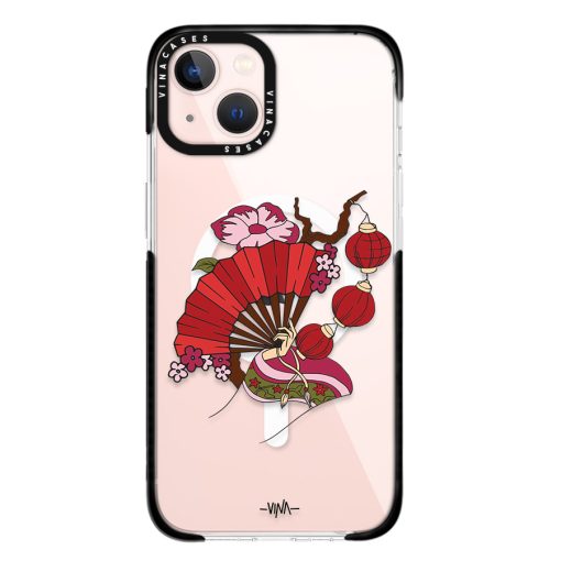 قاب مگسیف ضد ضربه آیفون وینا مدل Chinese Fan - Image 15