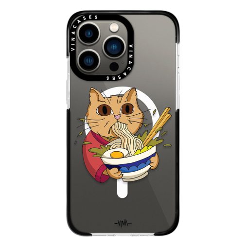 قاب مگسیف ضد ضربه آیفون وینا مدل Chinese Cat - Image 14