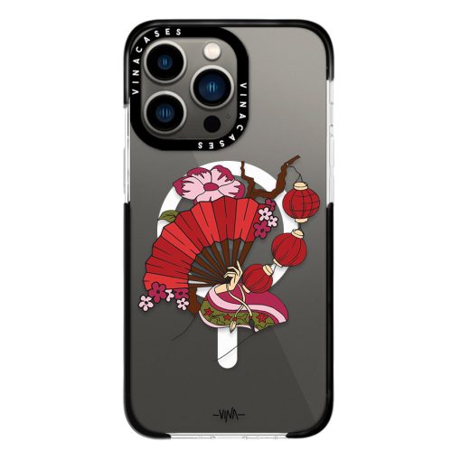 قاب مگسیف ضد ضربه آیفون وینا مدل Chinese Fan - Image 14