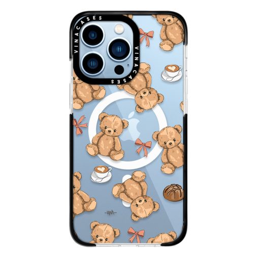 قاب مگسیف ضد ضربه آیفون وینا مدل Teddy Bears - Image 14
