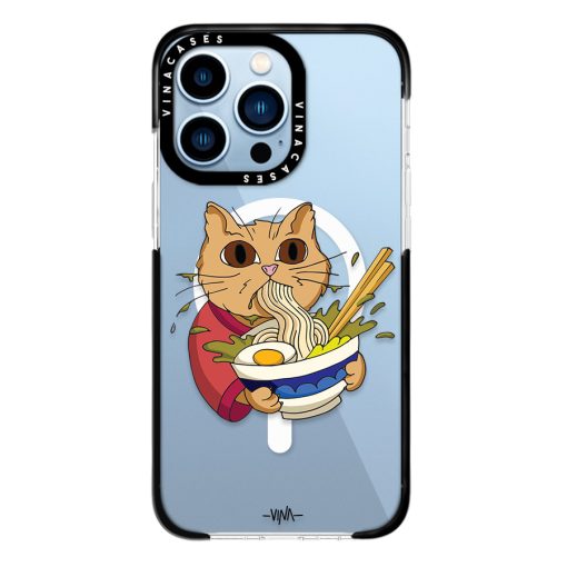 قاب مگسیف ضد ضربه آیفون وینا مدل Chinese Cat - Image 13