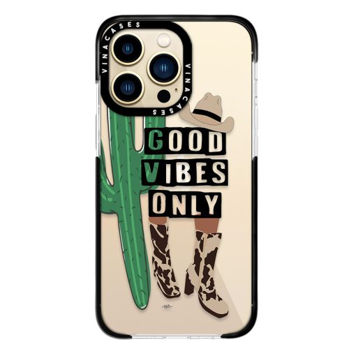 قاب ضد ضربه آیفون وینا مدل Good Vibes And Boots - Image 8