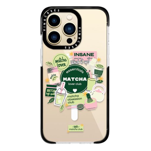قاب مگسیف ضد ضربه آیفون وینا مدل Matcha Club - Image 13