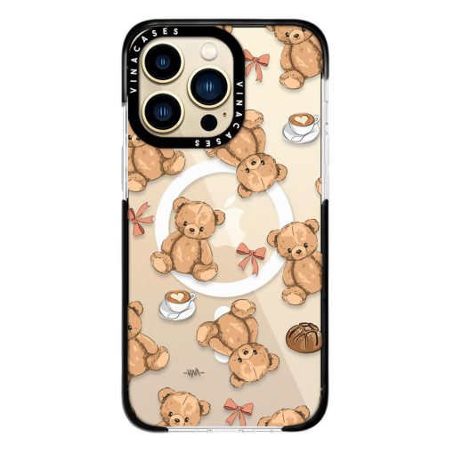قاب مگسیف ضد ضربه آیفون وینا مدل Teddy Bears - Image 13