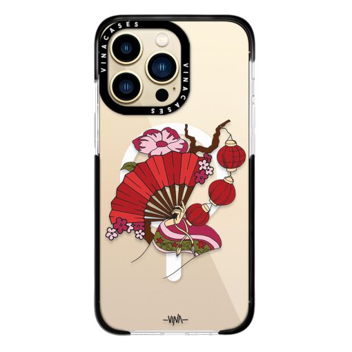 قاب مگسیف ضد ضربه آیفون وینا مدل Chinese Fan - Image 12