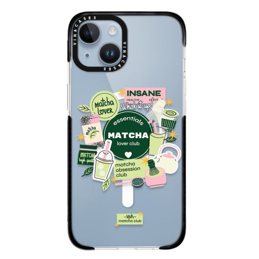 قاب مگسیف ضد ضربه آیفون وینا مدل Matcha Club - Image 11