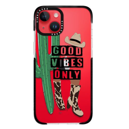 قاب ضد ضربه آیفون وینا مدل Good Vibes And Boots - Image 13