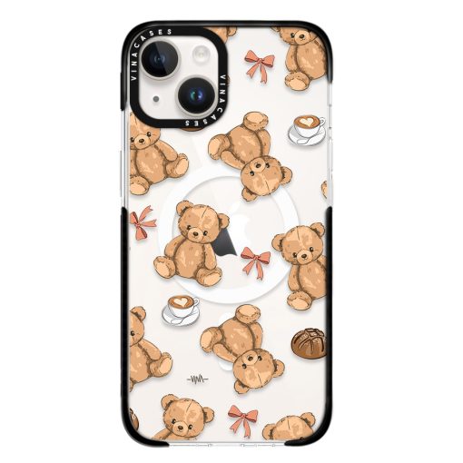 قاب مگسیف ضد ضربه آیفون وینا مدل Teddy Bears - Image 10