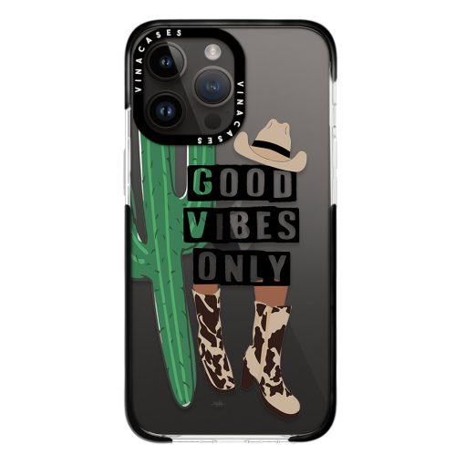 قاب ضد ضربه آیفون وینا مدل Good Vibes And Boots - Image 5
