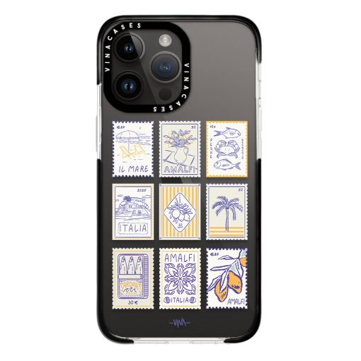 قاب ضد ضربه آیفون وینا مدل Italy stamps