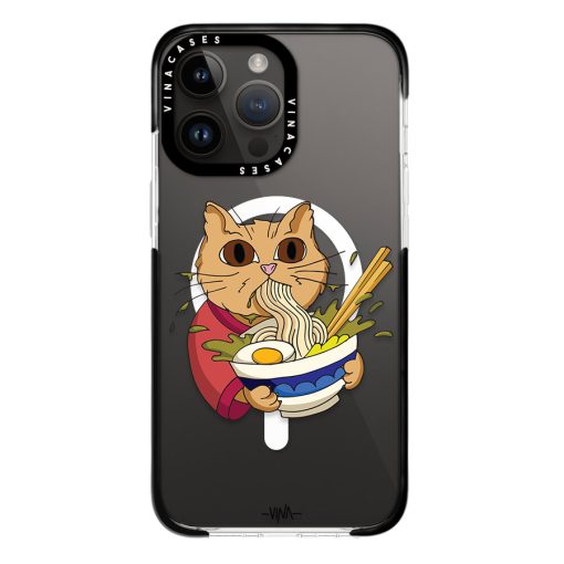 قاب مگسیف ضد ضربه آیفون وینا مدل Chinese Cat - Image 8