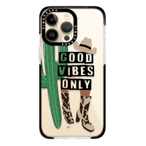قاب ضد ضربه آیفون وینا مدل Good Vibes And Boots