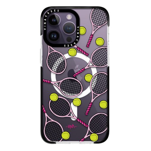 قاب مگسیف ضد ضربه آیفون وینا مدل Tennis Rackets - Image 8