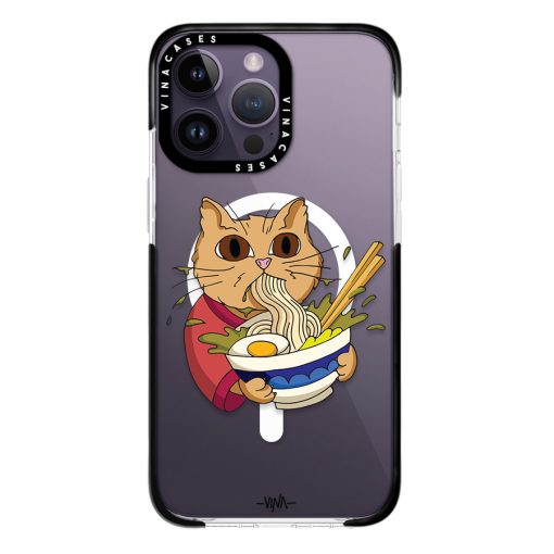 قاب مگسیف ضد ضربه آیفون وینا مدل Chinese Cat - Image 7