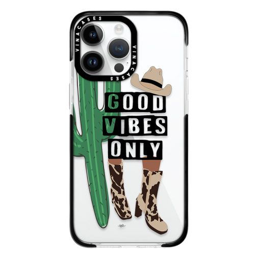 قاب ضد ضربه آیفون وینا مدل Good Vibes And Boots - Image 2