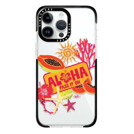 قاب ضد ضربه آیفون وینا مدل Tropical Aloha