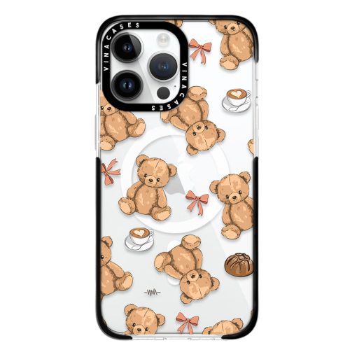 قاب مگسیف ضد ضربه آیفون وینا مدل Teddy Bears - Image 7