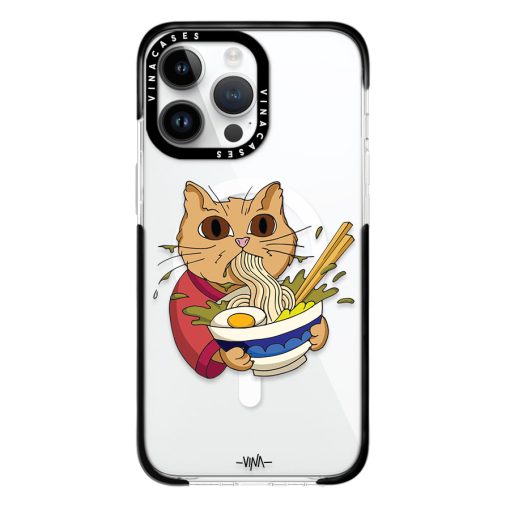 قاب مگسیف ضد ضربه آیفون وینا مدل Chinese Cat - Image 6
